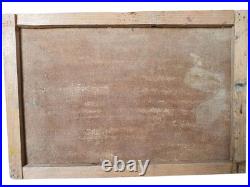 Huile sur Toile Fin XIXème Début XXème Décor Marin