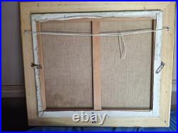 Huile sur toile Contemporain Oiseaux Fruit