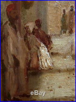 Huile sur toile, Orientaliste, Vincent MANAGO (1880-1936) Tableau ancien