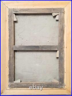 Huile sur toile -Péniches signée PAYROL