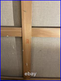 Huile sur toile de grande dimension