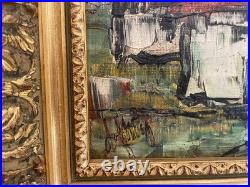 Huile sur toile signée Henry Maurice D'ANTY, XXème siècle