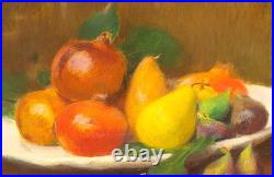 JEAN DIFFRE. Nature morte au Fruits Peinture huile sur toile signé. XlXeme JEAN DIFFRE. Nature morte au Fruits Peinture huile sur toile signé. XlXeme