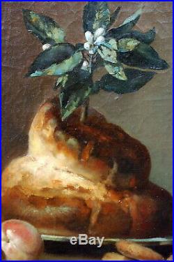 Jules VITTALY (1850-1912) La Brioche, 1876, d'après Chardin nature morte tableau