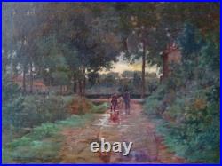 La Bresse Des Peintres-louis Jourdan (1872-1948)-paysage Sous La Pluie & Vaches La Bresse Des Peintres-louis Jourdan (1872-1948)-paysage Sous La Pluie & Vaches
