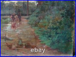 La Bresse Des Peintres-louis Jourdan (1872-1948)-paysage Sous La Pluie & Vaches La Bresse Des Peintres-louis Jourdan (1872-1948)-paysage Sous La Pluie & Vaches