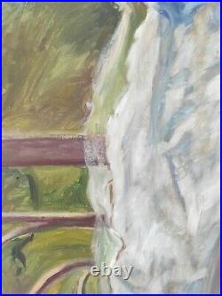 La Liseuse Peinture Impressionniste Huile Sur Toile. Impressionist Painting Oil