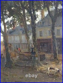 La Nièvre Des Peintres-p. L Martin Des Amoignes (1850-1925)-vue De St Bénin D'azy