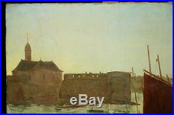 Marine, Port De Concarneau, Bretagne, Louis Massin 1907