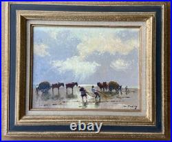 Olivier Sery, les goémoniers, en Bretagne en Normandie