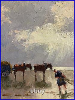 Olivier Sery, les goémoniers, en Bretagne en Normandie