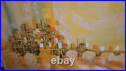 Original Toile du Peintre Lee Reynolds Manhattan 122 cm x 154 cm