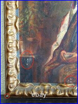 PEINTURE IMPRESSIONNISTE XXe (VERS 1910/20)-PORTRAIT DE FEMME, LA COUTURIÈRE