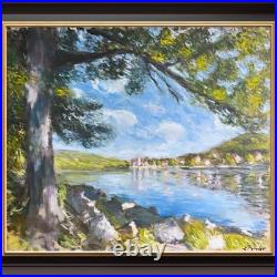 Paysage Huile Sur Toile