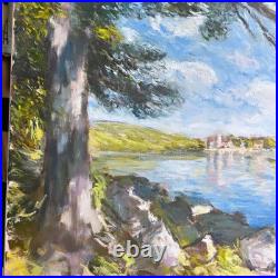 Paysage Huile Sur Toile