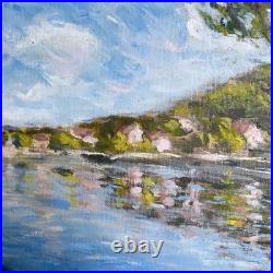 Paysage Huile Sur Toile