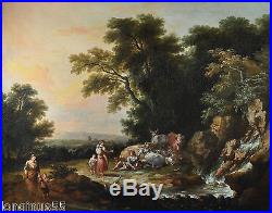 Paysage par Pierre-Salomon Domenchin De Chavanne 16731744 (signé)