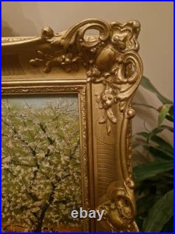 Peinture Ancienne Huile Sur Toile Poule Signée Adolphe POOT