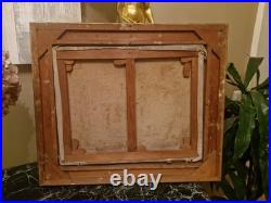 Peinture Ancienne Huile Sur Toile Poule Signée Adolphe POOT