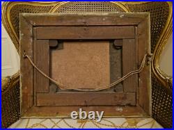 Peinture Ancienne Huile Sur Toile Représentant Une Paysage Époque XIX Ème S