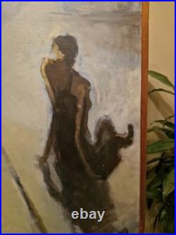 Peinture Ancienne Huile Sur Toile Signée