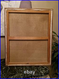 Peinture Ancienne Huile Sur Toile Signée