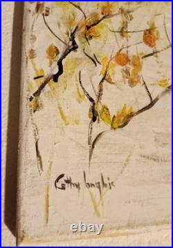 Peinture D Automne Originale Sur Toile 42 X 55