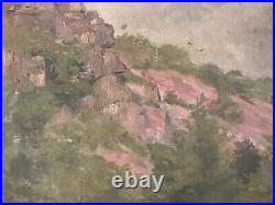 Peinture Huile Sur Toile Paysage Arbre 1920 Impressionniste Ancien A Identifier Peinture Huile Sur Toile Paysage Arbre 1920 Impressionniste Ancien A Identifier