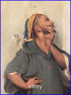Peinture Toile Orientaliste XIXe Orientalisme Lazerges Jean-Raymond-Hippolyte
