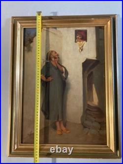 Peinture Toile Orientaliste XIXe Orientalisme Lazerges Jean-Raymond-Hippolyte