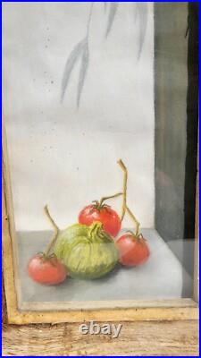 Peinture-fenêtre Dans une cuisine Huile sur toile de Annie Worthington Peinture-fenêtre Dans une cuisine Huile sur toile de Annie Worthington