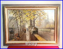 Peinture huile sur toile