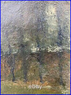 Pierre MAUBERT (1884-1957) GIVERNY huile sur toile numéro d'exposition Vernon