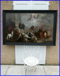 Pierre-paul Rubens 1577-1640. Entourage Ou Suiveur. Les Miracles De Saint-benoit