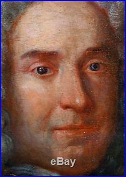 Portrait Homme en cuirasse Ecole Française XVII-XVIIIème siècle Huile sur toile