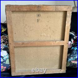 Portrait XIX Ème s Signée Représentant Une Femme, Huile Sur Toile