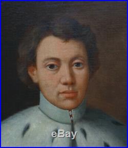 Portrait d'Homme d'Eglise Ecole Française du XVIIIème siècle Huile sur Toile