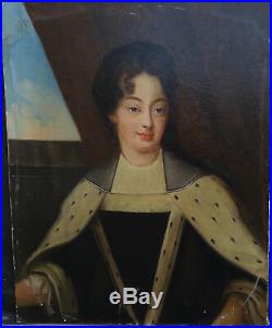 Portrait de femme XVIIèmeEcole française fin du XIXème siècle Huile sur Toile