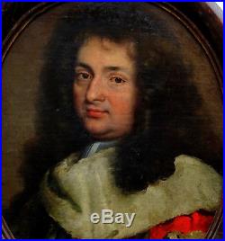 Portrait de magistrat Ecole Française du XVIIème siècle Huile sur toile