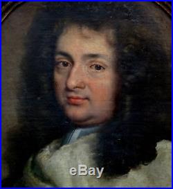 Portrait de magistrat Ecole Française du XVIIème siècle Huile sur toile