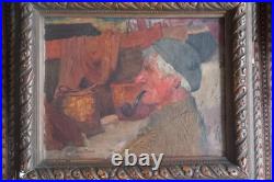 Portrait de marin, Yport, vers 1900, huile sur toile