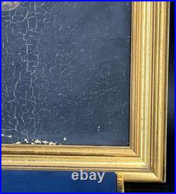 Portrait officier français décoré légion d'honneur huile sur toile XIXe siècle