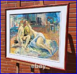 REYNIER Scène Galante Peinture huile sur toile signé 1er Prix Ecole Beaux-Arts REYNIER Scène Galante Peinture huile sur toile signé 1er Prix Ecole Beaux-Arts