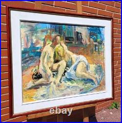 REYNIER Scène Galante Peinture huile sur toile signé 1er Prix Ecole Beaux-Arts REYNIER Scène Galante Peinture huile sur toile signé 1er Prix Ecole Beaux-Arts
