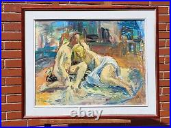 REYNIER Scène Galante Peinture huile sur toile signé 1er Prix Ecole Beaux-Arts REYNIER Scène Galante Peinture huile sur toile signé 1er Prix Ecole Beaux-Arts