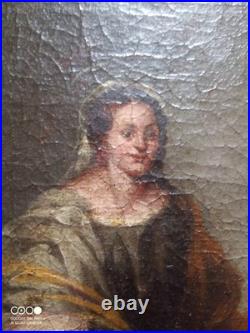 Sainte Juste et Sainte Rufina, 17e ou 18e, Suiveur de Murillo, Huile sur toile