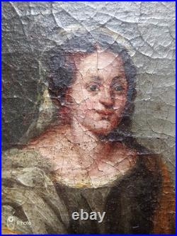 Sainte Juste et Sainte Rufina, 17e ou 18e, Suiveur de Murillo, Huile sur toile