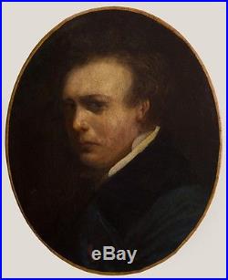 Tres Beau Portrait Attribue A Gustave Dore (1832-1883) Provenance Jouaust