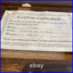 TURRI PAYSAGES CHAMPÊTRES Circa 1960 Paire D'Huiles Sur Toile Originales BE Rare TURRI PAYSAGES CHAMPÊTRES Circa 1960 Paire D'Huiles Sur Toile Originales BE Rare