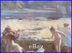 Tableau Adolphe GUMERY (1861-1943) orientalisme impressionniste orsay nu